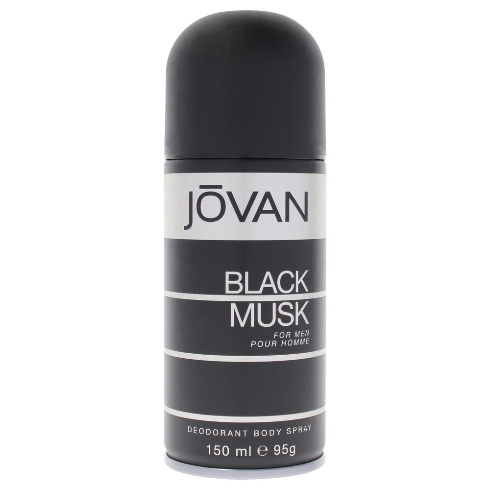 Jovan Black Musk by Jovan for Men 5 oz Deodorant Body Spray